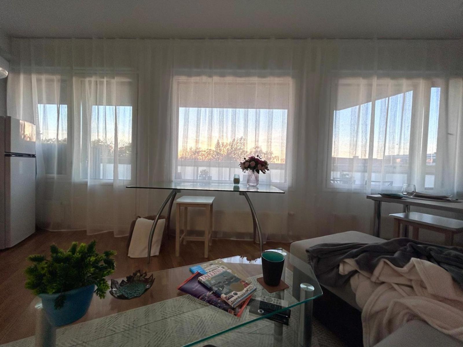 Stella'S Apartment - City Center - Free Secure Parking - Big Sun Terrace - Air Conditioning - Wifi - Tram To The Tallinn Bus Station And Old Town Bagian luar foto